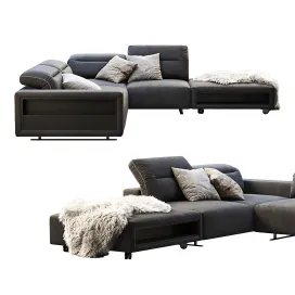 Boconcept hampton corner sofa with storage